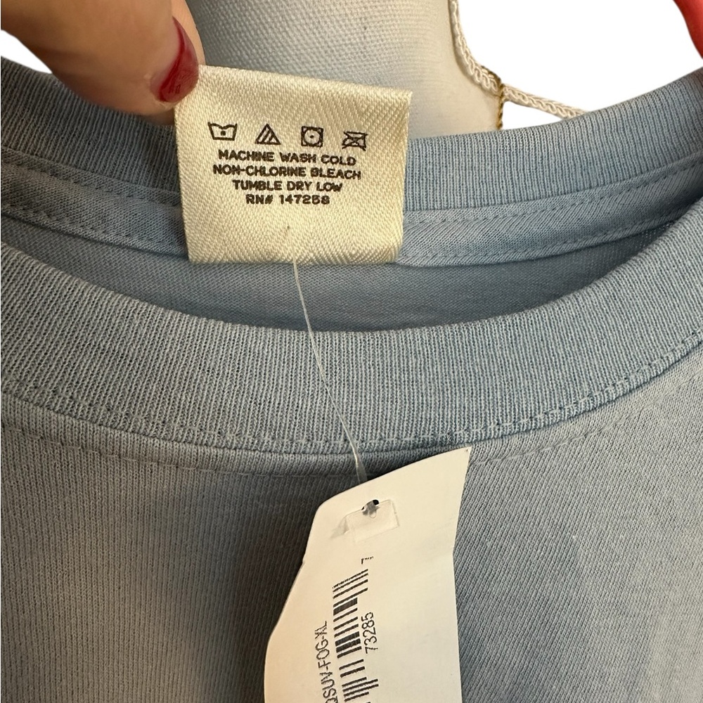 Simply Southern Sky Blue Long Sleeve Tee XL NWT - Picture 4 of 11